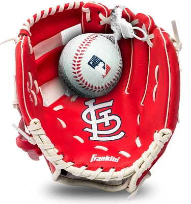 Franklin Youth MLB St. Louis Cardinals T-ball Glove and Ball Set                                                                