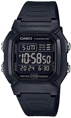 Casio Men's Black-Out Digital Watch                                                                                             