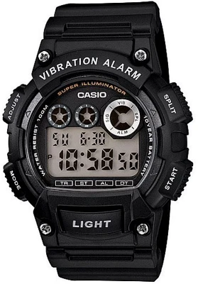 Casio Men's Classic Black-Out Digital Watch                                                                                     