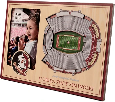 YouTheFan Florida State University 3D Stadium Views Picture Frame                                                               