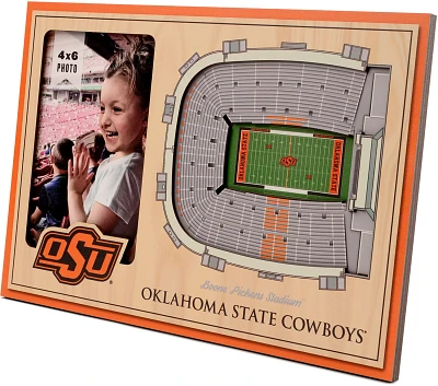 YouTheFan Oklahoma State University 3D Stadium Views Picture Frame                                                              