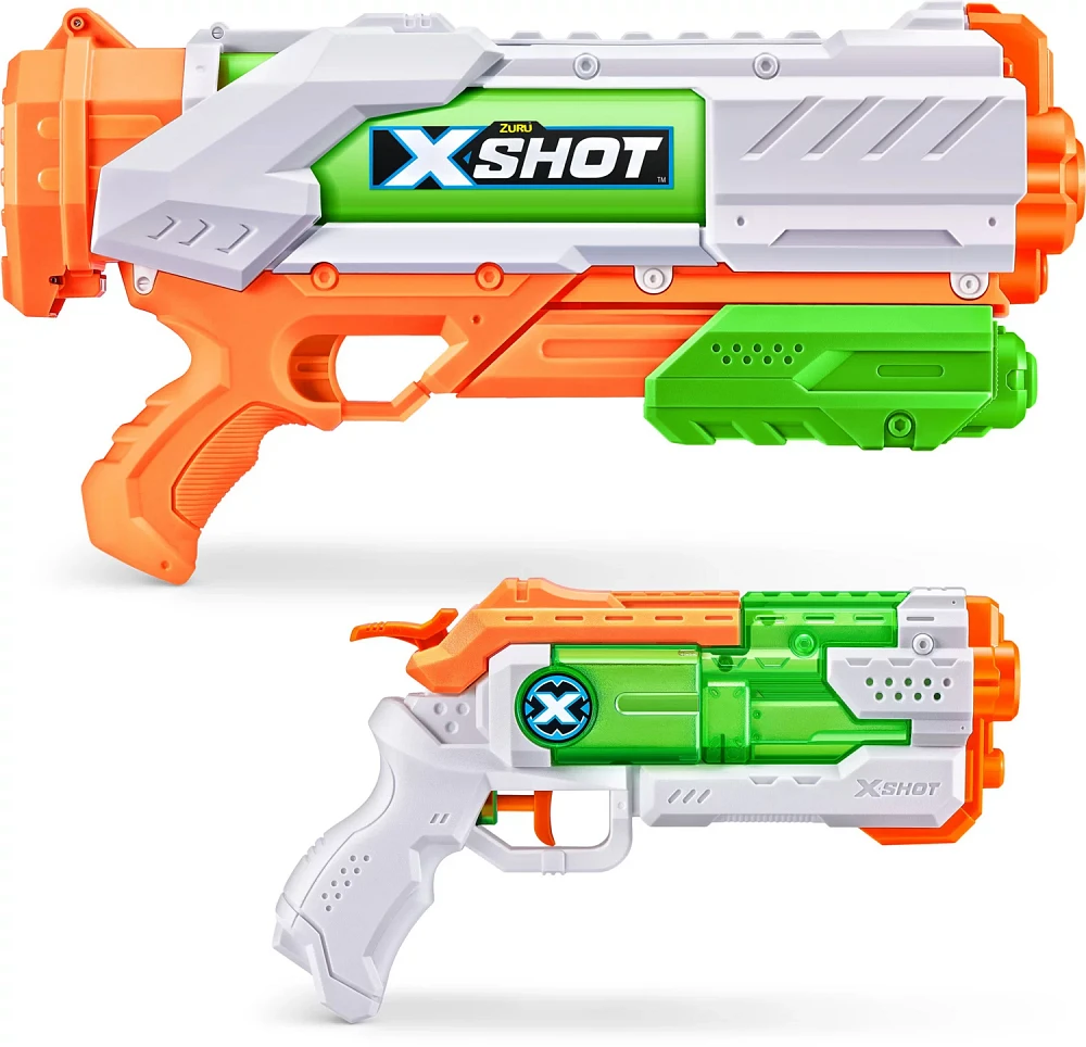 ZURU X-Shot Water Warfare Fast Fill Blaster Combo Pack                                                                          