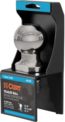 CURT Stainless Steel 2 in Trailer Ball                                                                                          