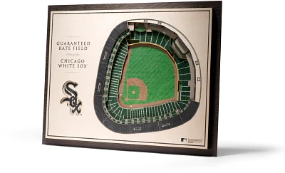 YouTheFan Chicago White Sox 5-Layer Stadium Views 3-D Wall Art                                                                  