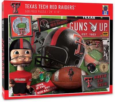 YouTheFan Texas Tech University Retro Series 500-Piece Jigsaw Puzzle                                                            