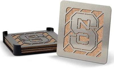 YouTheFan North Carolina State University 4-Piece Coaster Set                                                                   