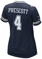 Nike Women's Dallas Cowboys Dak Prescott 4 Game Jersey