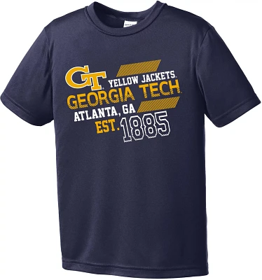 Image One Boys' Georgia Tech University Offsides Competitor Short Sleeve T-shirt