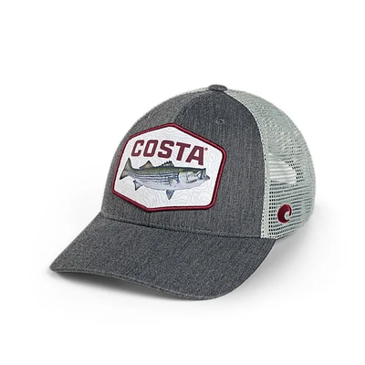 Costa Men's Bass Patch XL Trucker Cap