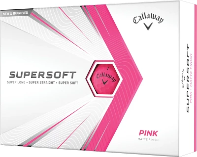 Callaway Supersoft Matte 2021 Golf Balls 12-Pack