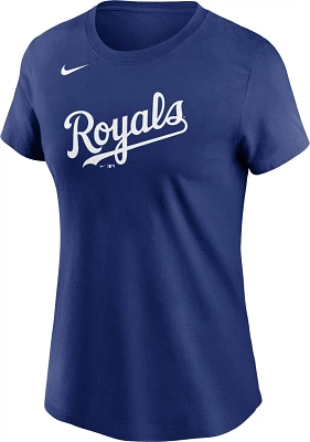 Nike Women's Kansas City Royals Wordmark Short Sleeve T-shirt