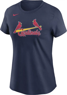 Nike Women's St. Louis Cardinals Wordmark Short Sleeve T-shirt