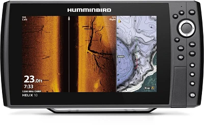 Humminbird Helix 10 Chirp Mega SI+ GPS G4N Fishfinder                                                                           