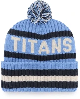 '47 Tennessee Titans Bering Cuff Knit Pom Hat                                                                                   