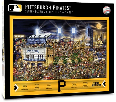 YouTheFan Pittsburgh Pirates Journeyman Jigsaw Puzzle                                                                           