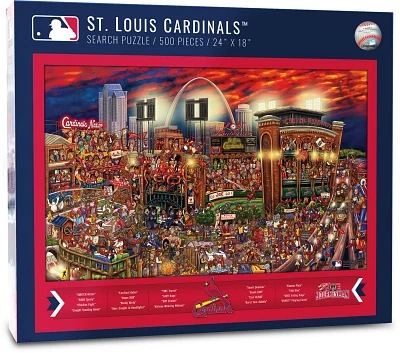 YouTheFan St. Louis Cardinals Joe Journeyman 500-Piece Puzzle                                                                   