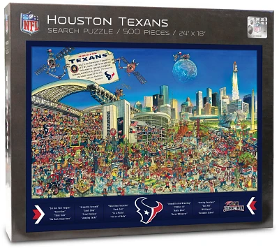 YouTheFan Houston Texans Journeyman Jigsaw Puzzle                                                                               