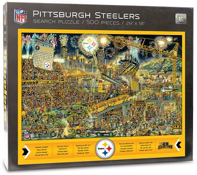 YouTheFan Pittsburgh Steelers Journeyman Jigsaw Puzzle                                                                          