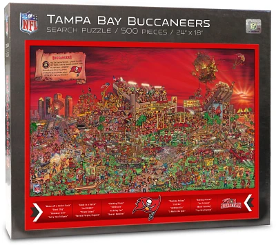 YouTheFan Tampa Bay Buccaneers Joe Journeyman 500-Piece Puzzle                                                                  