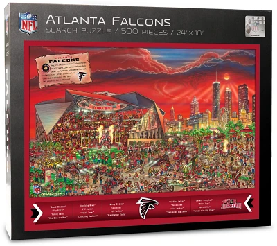 YouTheFan Atlanta Falcons Joe Journeyman 500-Piece Puzzle                                                                       