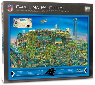 YouTheFan Carolina Panthers Joe Journeyman 500-Piece Puzzle                                                                     