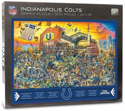 YouTheFan Indianapolis Colts Joe Journeyman 500-Piece Puzzle                                                                    
