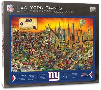 YouTheFan New York Giants Joe Journeyman 500-Piece Puzzle                                                                       