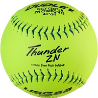 Dudley Thunder ZN USSSA 12 in Slow-Pitch Softballs 6-Pack                                                                       