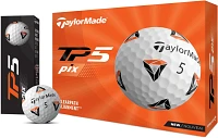TaylorMade 2021 TP5 PIX Golf Balls 12-Pack                                                                                      