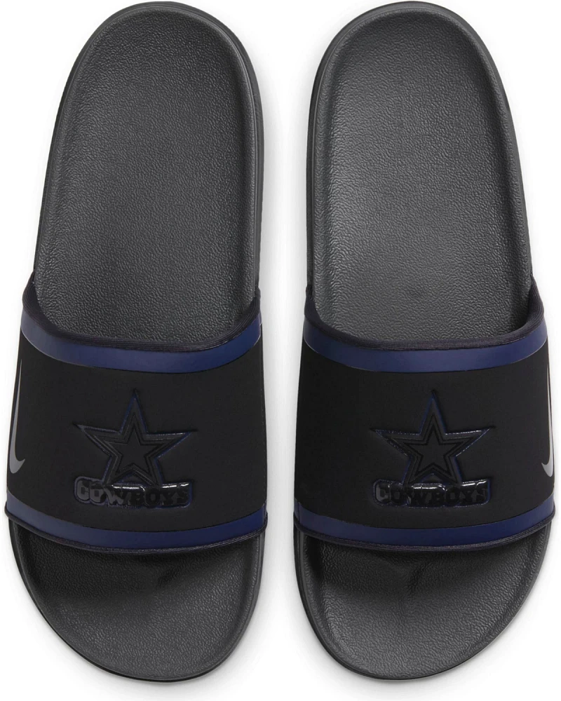 Nike Men's Dallas Cowboys Offcourt Slide Sandals                                                                                