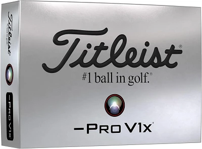 Titleist Pro V1x Left Dash Golf Balls 12-Pack                                                                                   