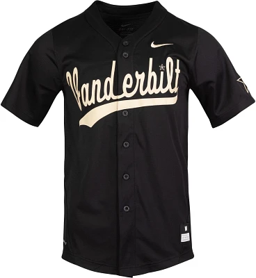 Nike Men's Vanderbilt University Baseball Replica Jersey
