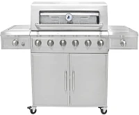 3 Embers 6-Burner Dual Fuel Propane Gas Grill                                                                                   