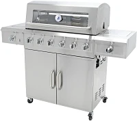 3 Embers 6-Burner Dual Fuel Propane Gas Grill                                                                                   