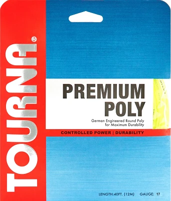 Tourna Premium Poly 17g Tennis String                                                                                           