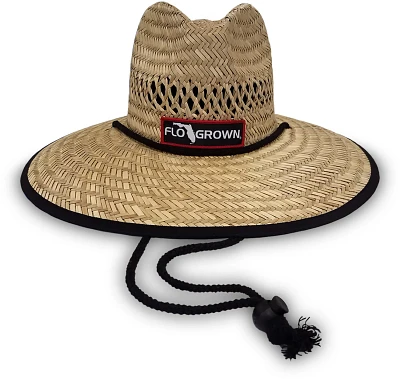 FLOGROWN Men's Florida Straw Seal Hat                                                                                           