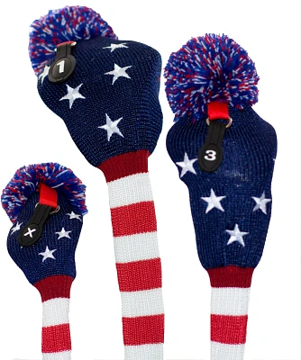 Players Gear Knit Headcovers 3-Pack                                                                                             