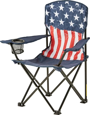 Academy Sports + Outdoors Kids' USA Folding Chair                                                                               