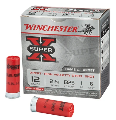 Winchester Xpert Steel Upland Game and Target Load Gauge Shotshells