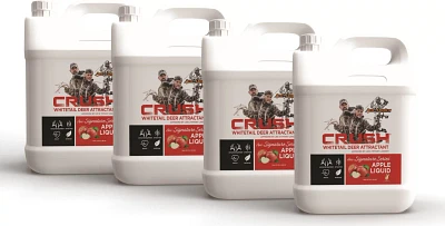 Crush Ani-Signature Series 1-Gallon Apple Liquid Deer Attractant 4-Pack                                                         
