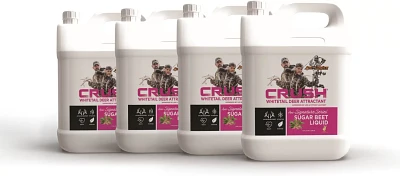 Crush Ani-Signature Series Sugar Beet 1-Gallon Liquid Deer Attractant 4-Pack                                                    