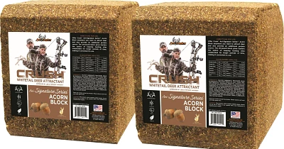 Ani-Logics Crush Ani-Signature Series Acorn Block 20 lb Whitetail Deer Attractant 2-Pack                                        