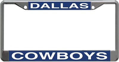 WinCraft Dallas Cowboys Small Over Large Inlaid Mirror License Plate Frame                                                      