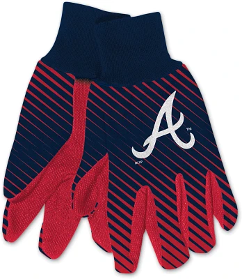WinCraft Men's Atlanta Braves 2-Tone Gloves                                                                                     