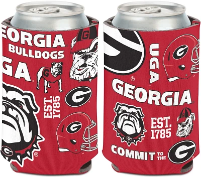 WinCraft University of Georgia Scatter Print Can Coozie                                                                         