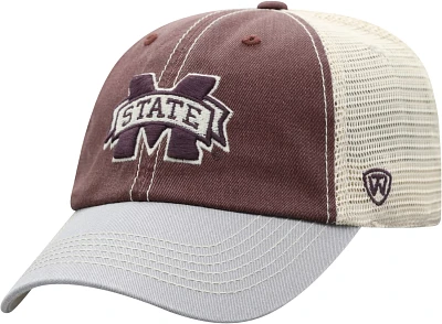Top of the World Adults' Mississippi State University Offroad Adjustable 3-Tone Cap                                             
