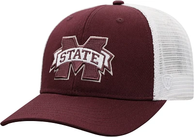 Top of the World Adults' Mississippi State University BB 2-Tone Cap                                                             