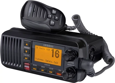 Uniden UM435BK Fixed Mount VHF Radio                                                                                            