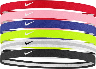 Nike Girls' Swoosh Sport Headbands 6-Pack
