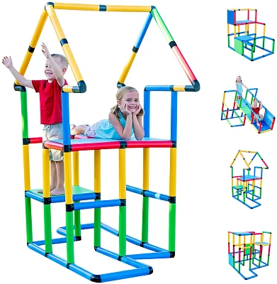 Funphix Create and Play Deluxe Construction Toy Set                                                                             